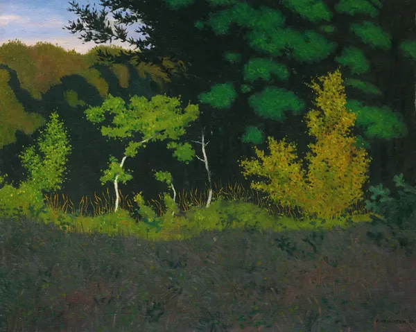 Edge Of The Wood av Félix Vallotton