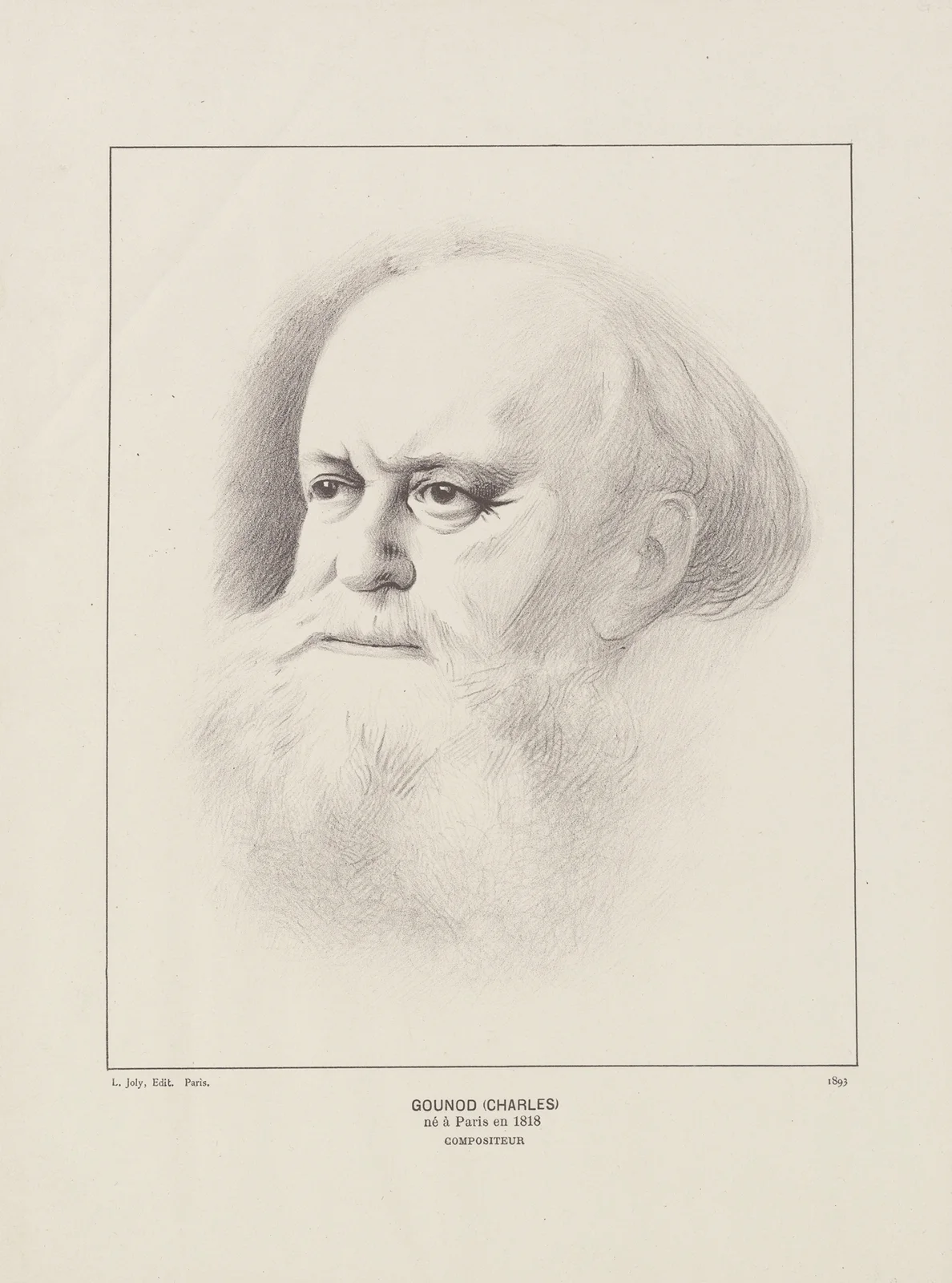 Gounod (Charles) av Félix Vallotton