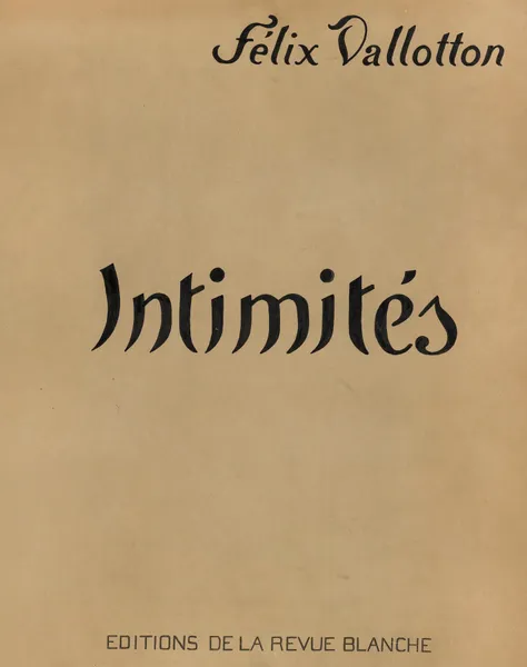 Intimités – Cover av Félix Vallotton