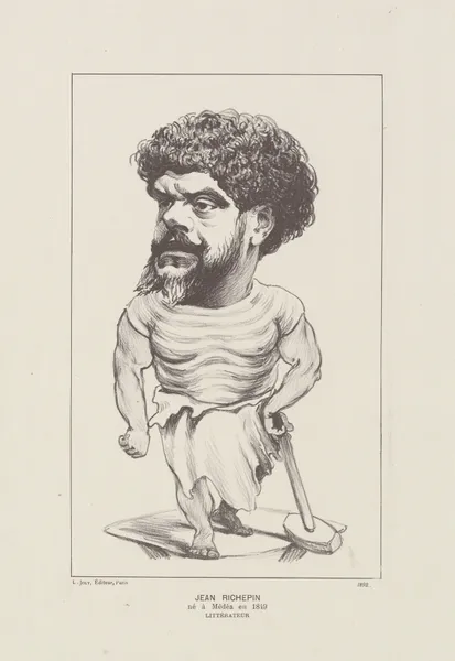 Jean Richepin av Félix Vallotton