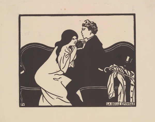 La belle épingle av Félix Vallotton