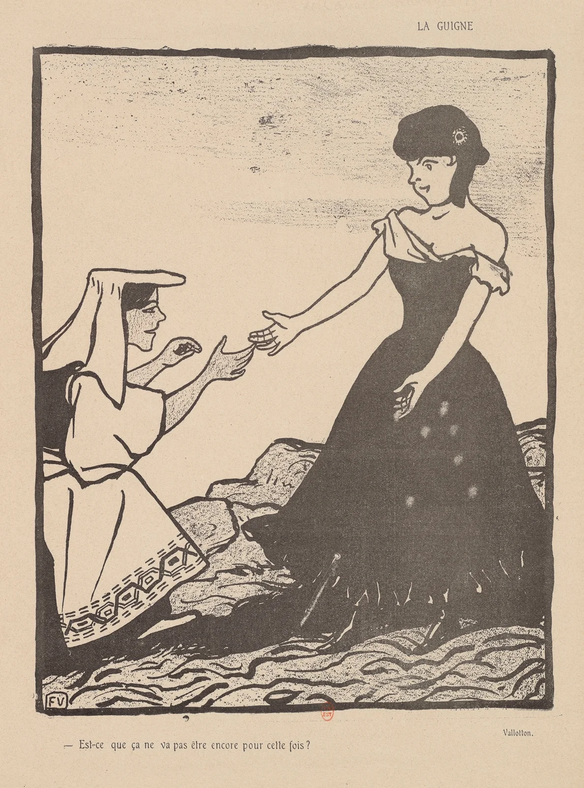 La Guine av Félix Vallotton