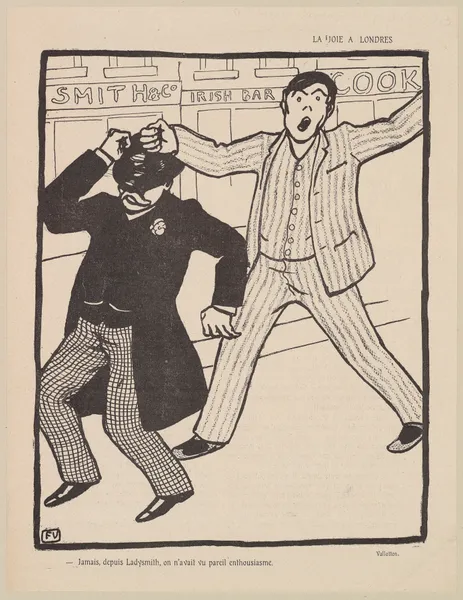 La joie a Londres av Félix Vallotton