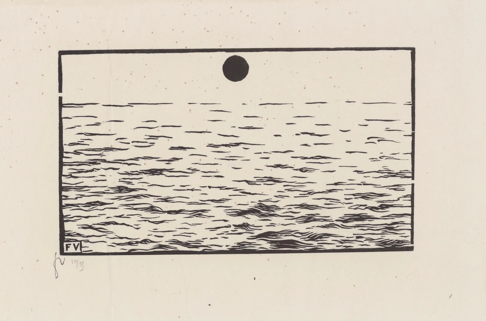 La mer av Félix Vallotton