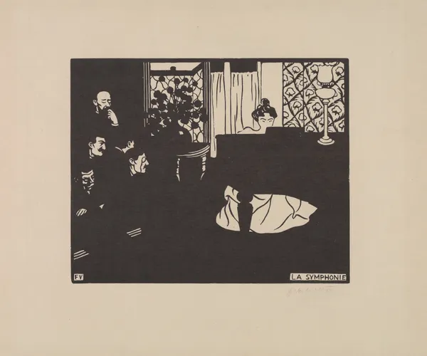 La symphonie av Félix Vallotton