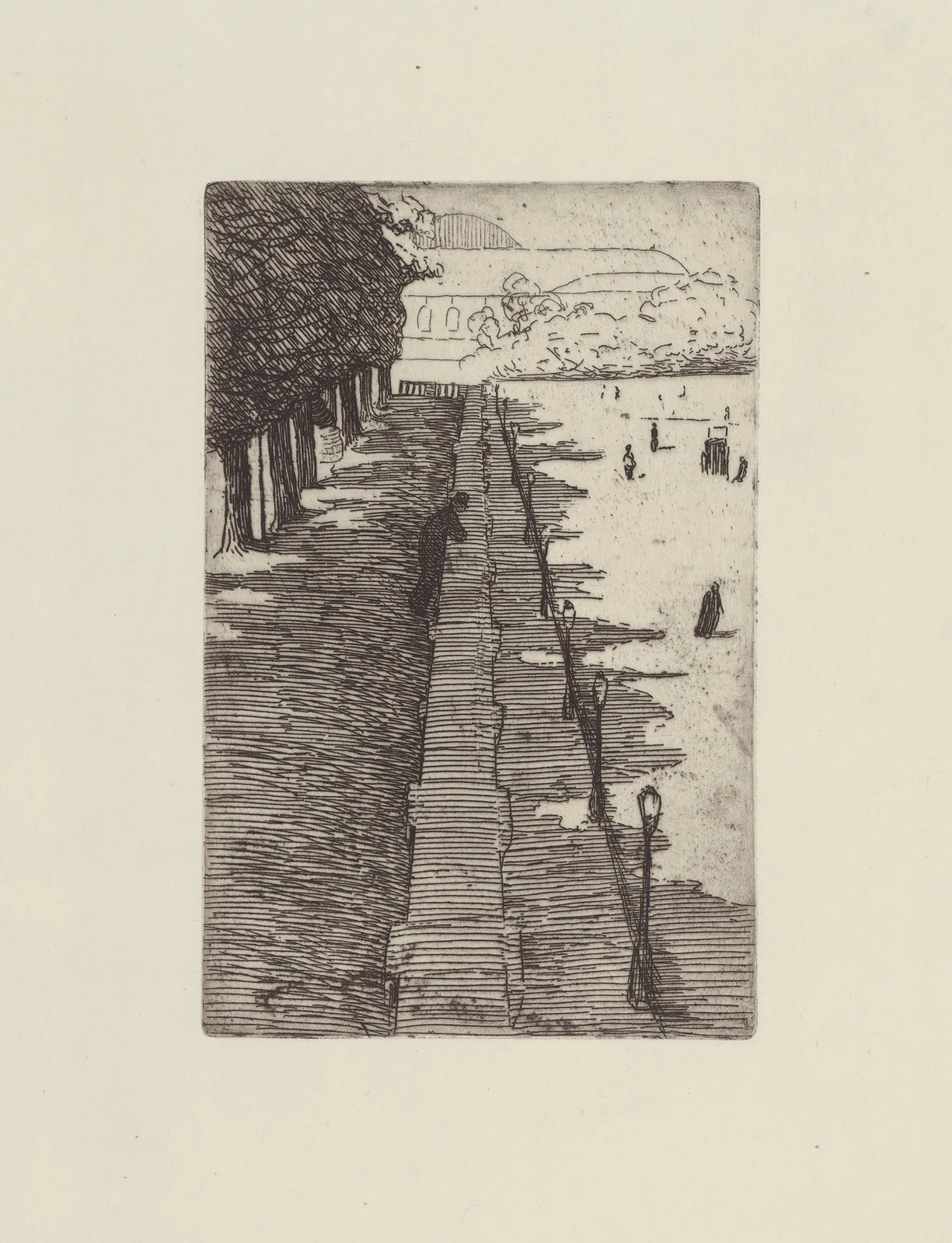 La terrasse av Félix Vallotton