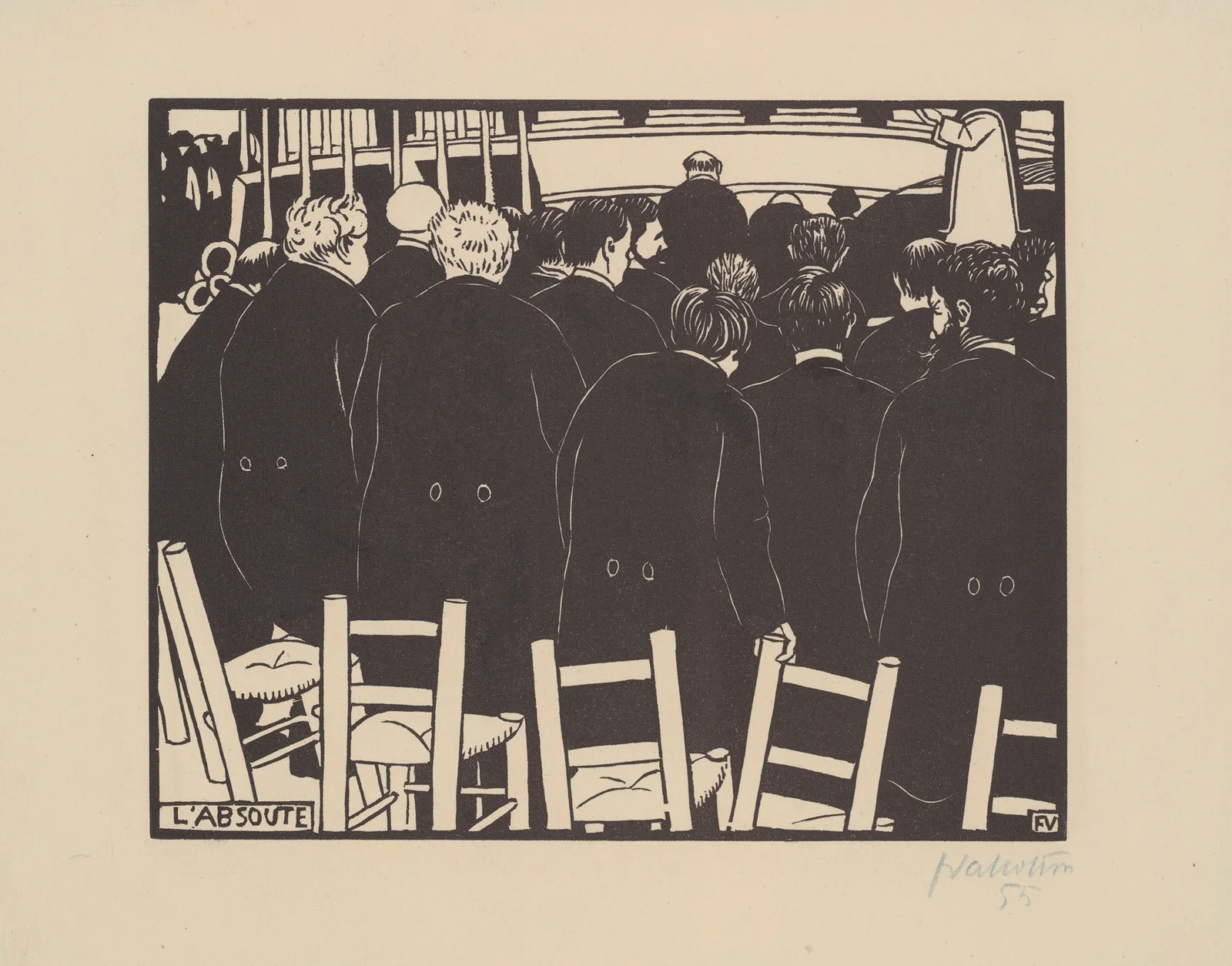 L’absoute av Félix Vallotton