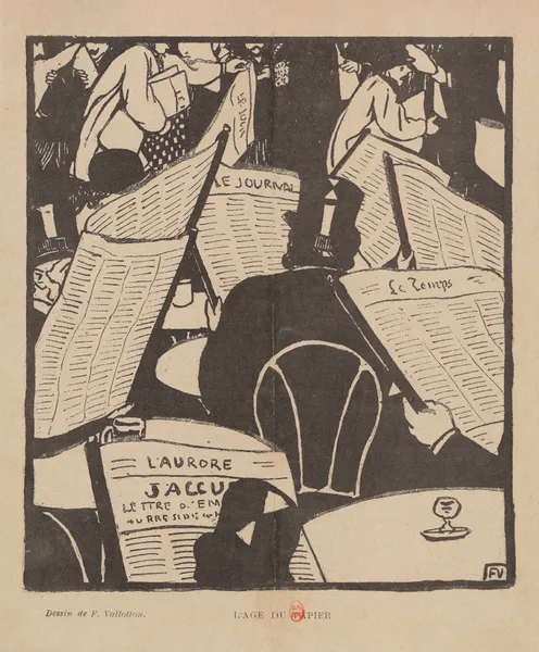 L’Age du Papier av Félix Vallotton
