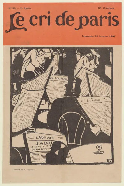 L’Age du papier, 1897 av Félix Vallotton