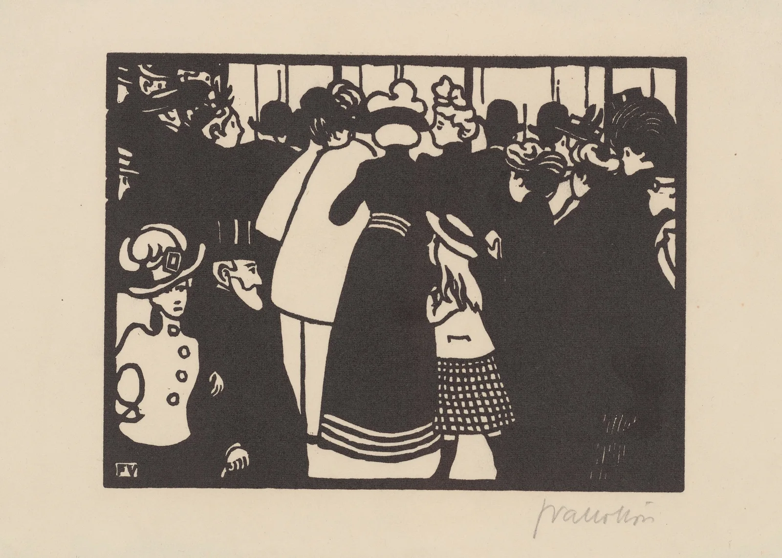 Lalique’s Window (La vitrine de Lalique) av Félix Vallotton