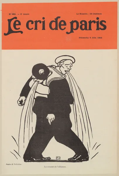 Le ciment de l’alliance av Félix Vallotton