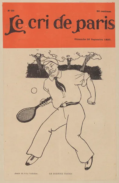 Le dernier tennis, 1897 – nr 1 av Félix Vallotton