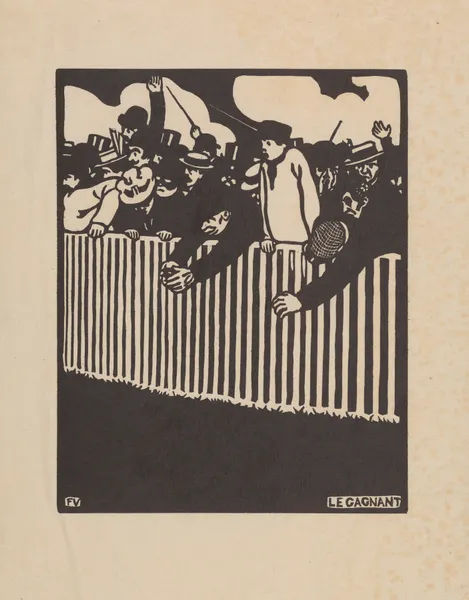 Le gagnant av Félix Vallotton