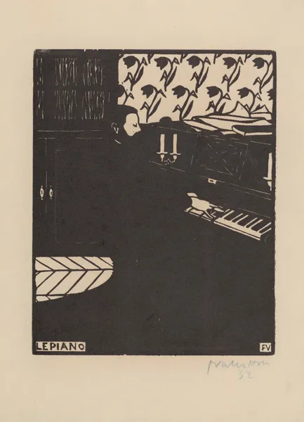Le piano av Félix Vallotton