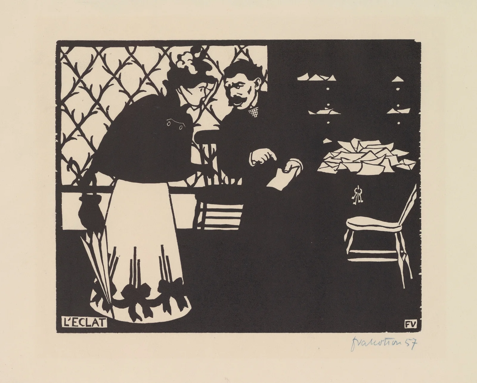 L’eclat av Félix Vallotton
