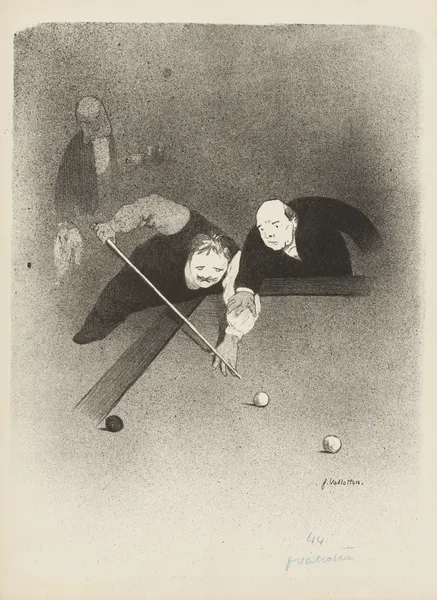 Les Raseurs av Félix Vallotton