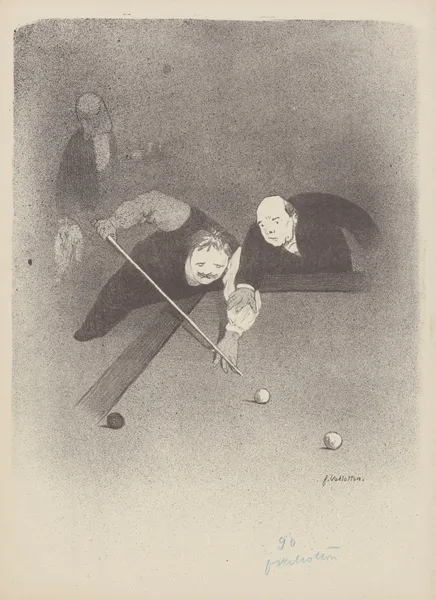 Les Raseurs av Félix Vallotton