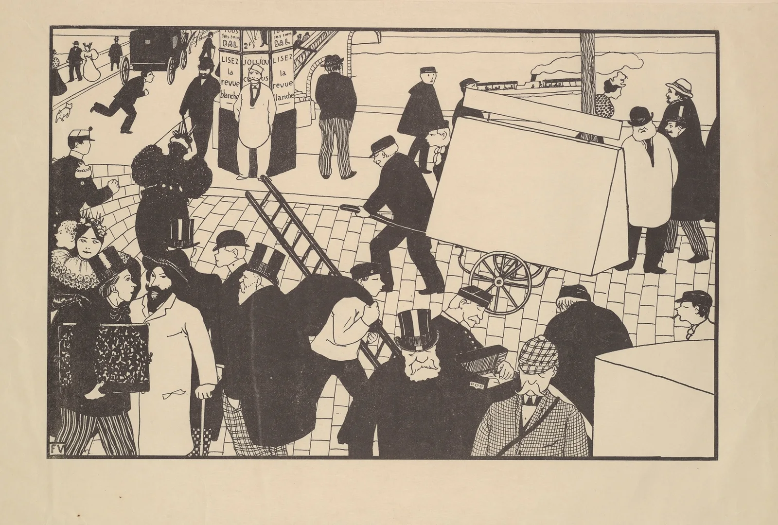Les rassemblements av Félix Vallotton