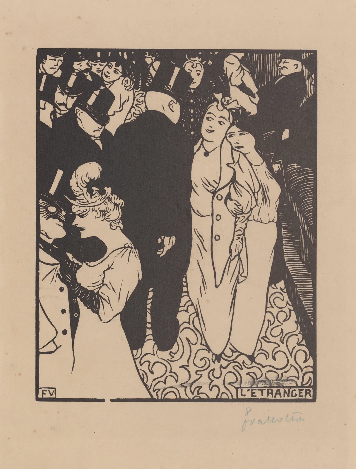 L’étranger av Félix Vallotton