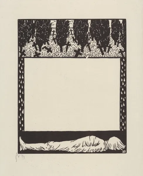 Lettre de faire-part av Félix Vallotton