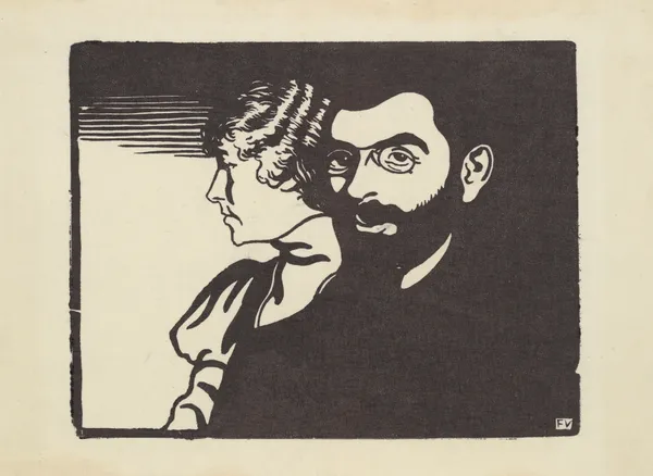 Mogens Ballin et sa femme av Félix Vallotton