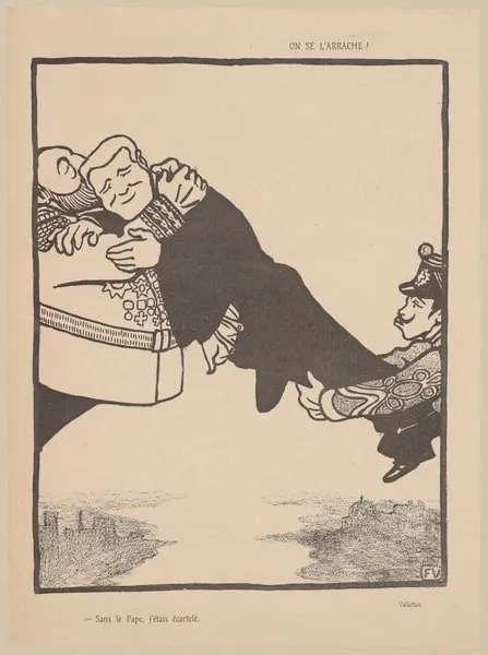 On se l’Arrache! av Félix Vallotton