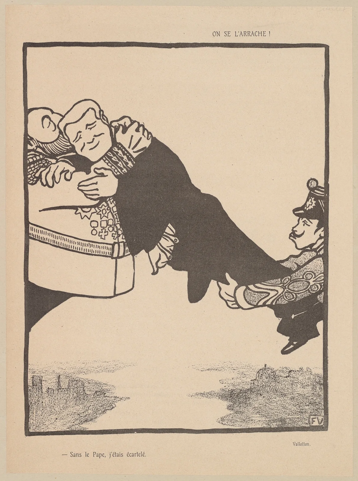 On se l’Arrache! av Félix Vallotton