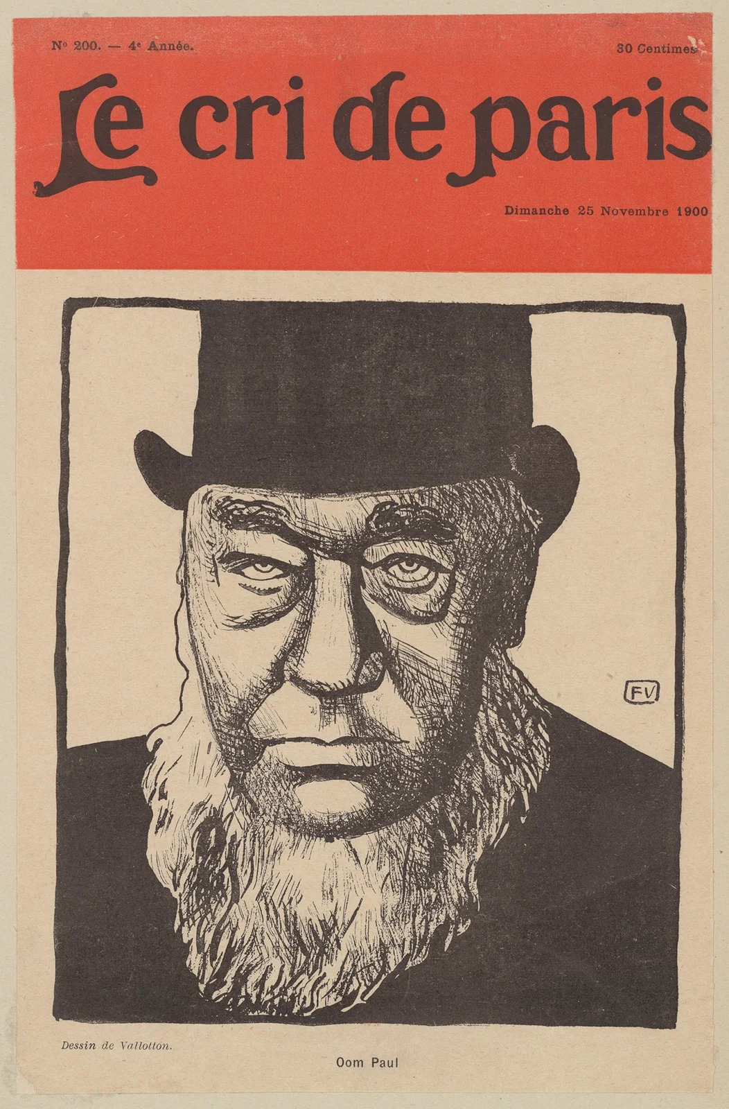 Oom Paul av Félix Vallotton