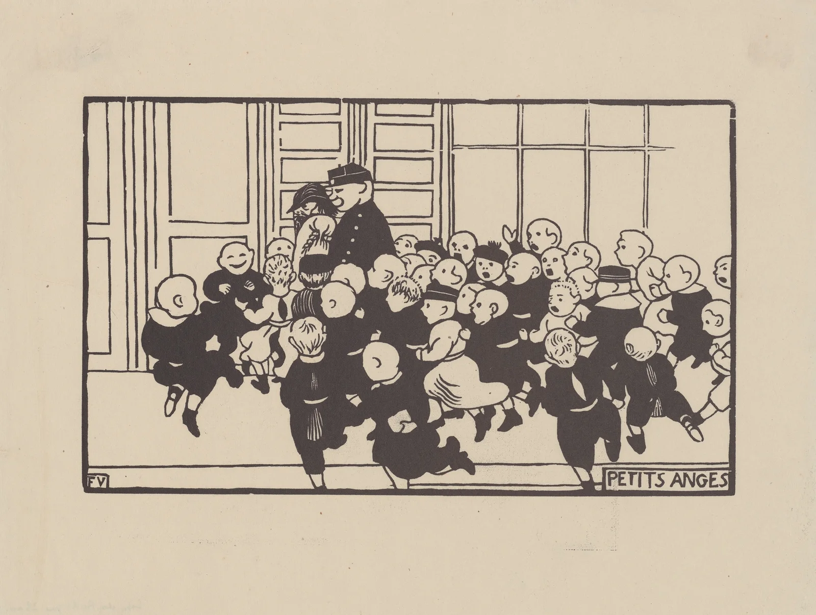 Petits anges av Félix Vallotton