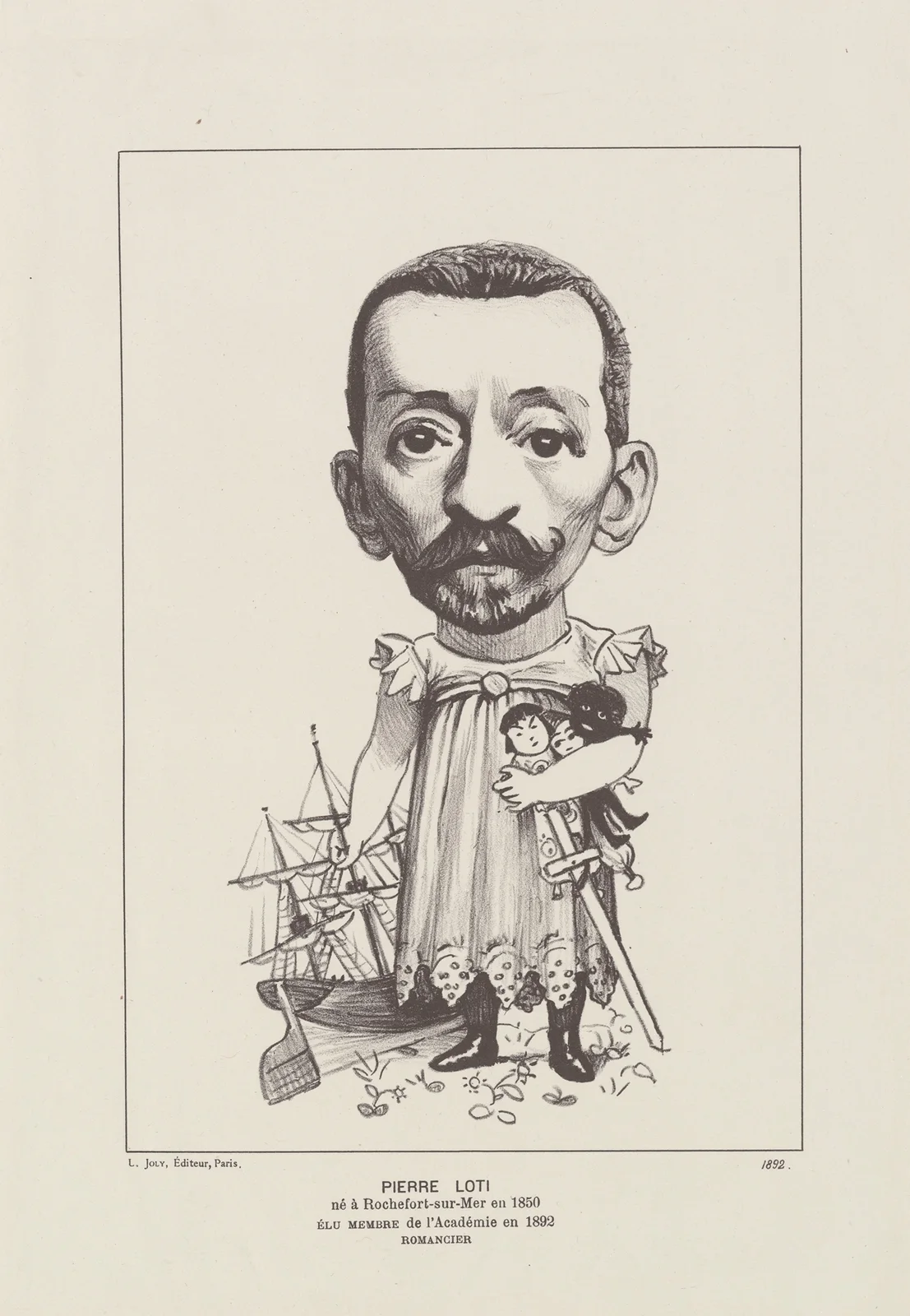 Pierre Loti av Félix Vallotton