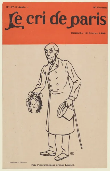 Prix d’encouragement à l’élève Legouvé. av Félix Vallotton