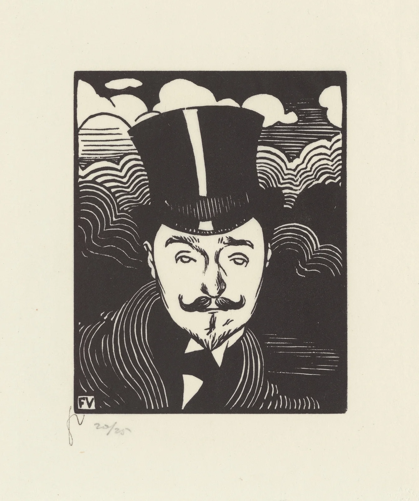 Romain Coolus av Félix Vallotton