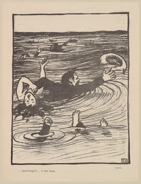 Sainte-Vierge!!!…. il était temps av Félix Vallotton