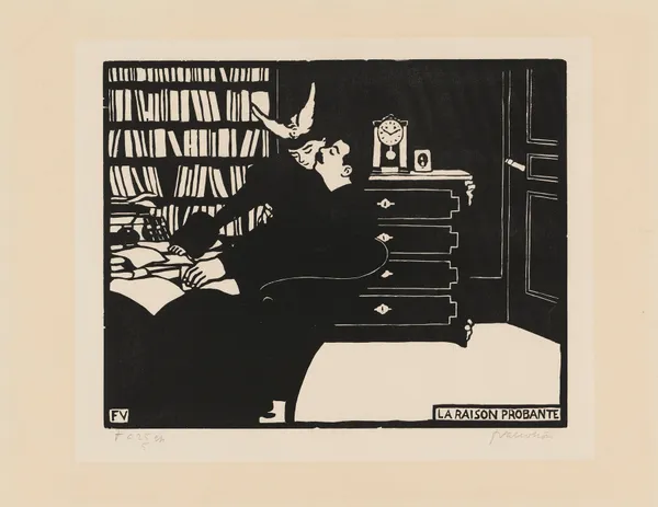 The Cogent Reason (La Raison probante) av Félix Vallotton