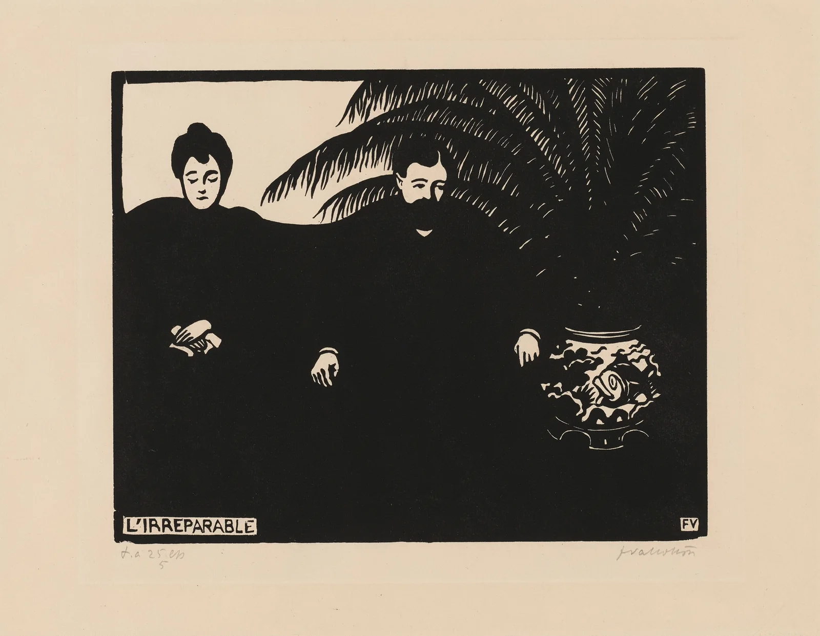 The Irreparable (L’Irreparable) av Félix Vallotton