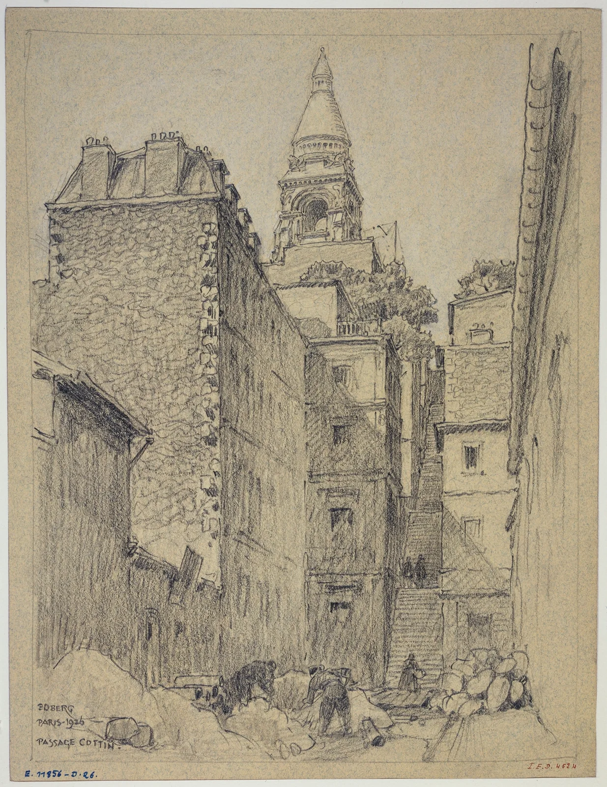 Le passage Cottin av Ferdinand Boberg