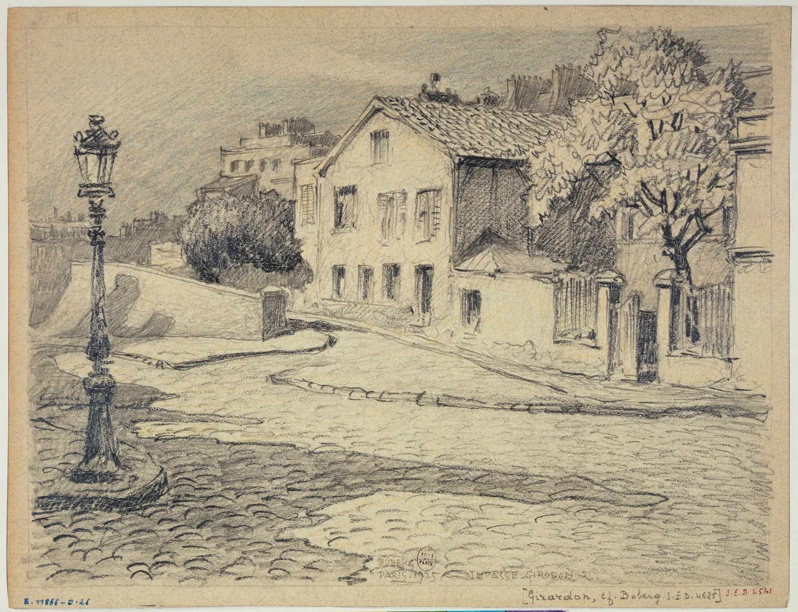 L’impasse Girardon av Ferdinand Boberg