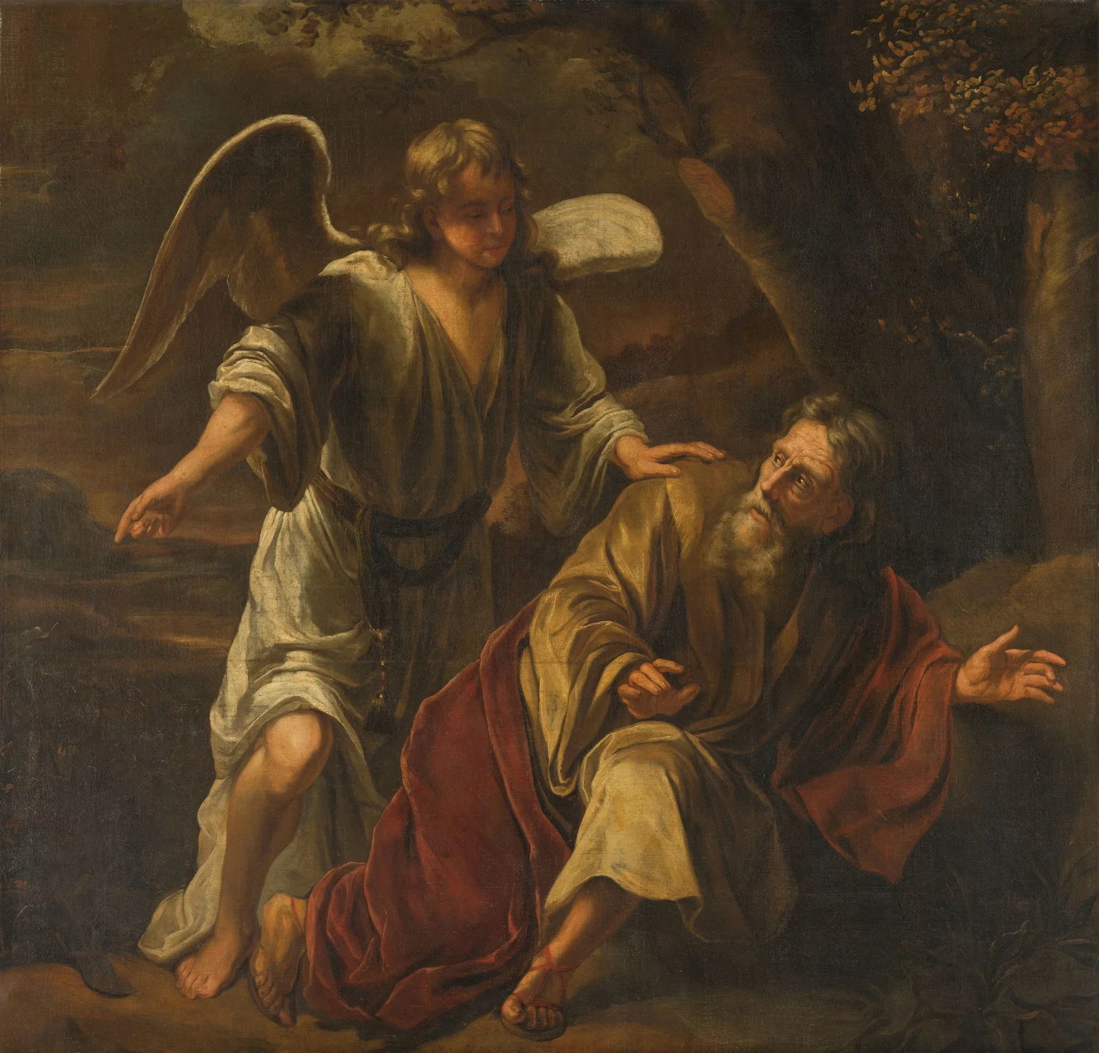 Biblical Scene av Ferdinand Bol