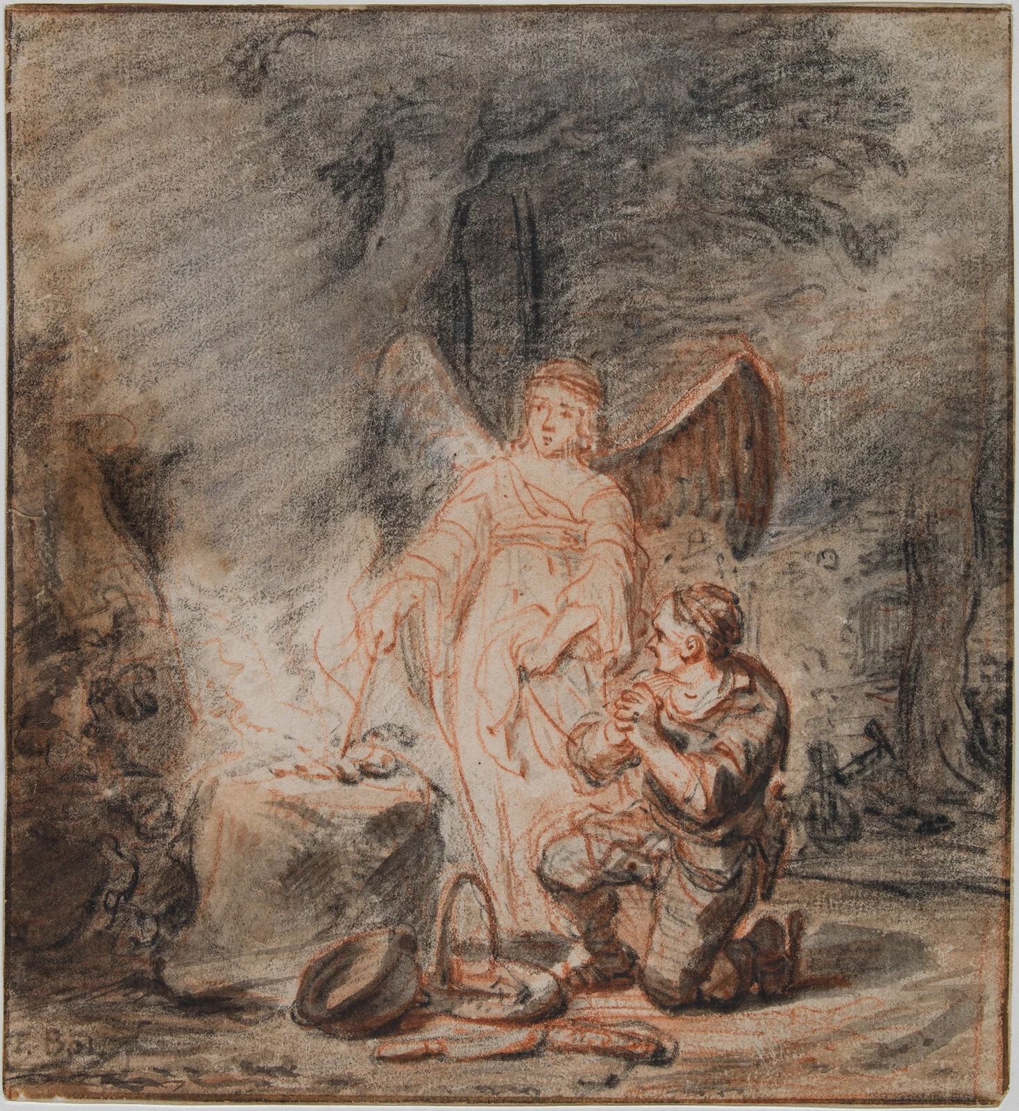 L’Offrande de Gédéon (17th century) av Ferdinand Bol