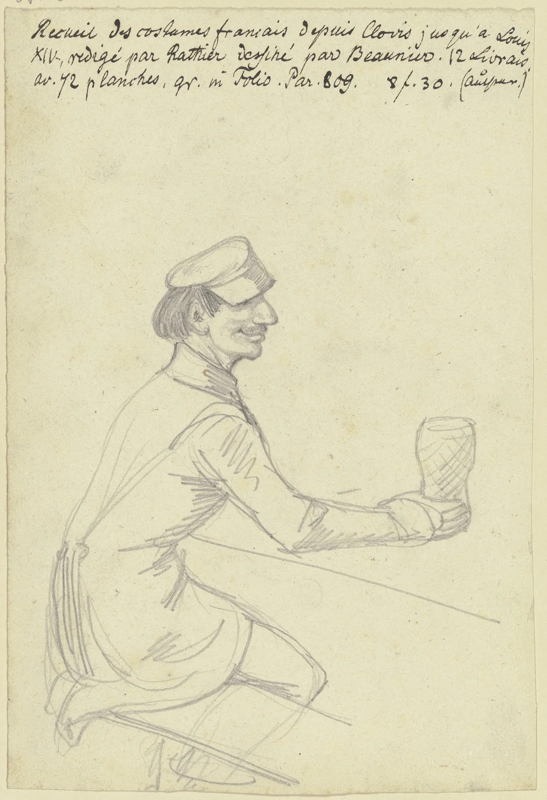 A beer drinker av Ferdinand Fellner
