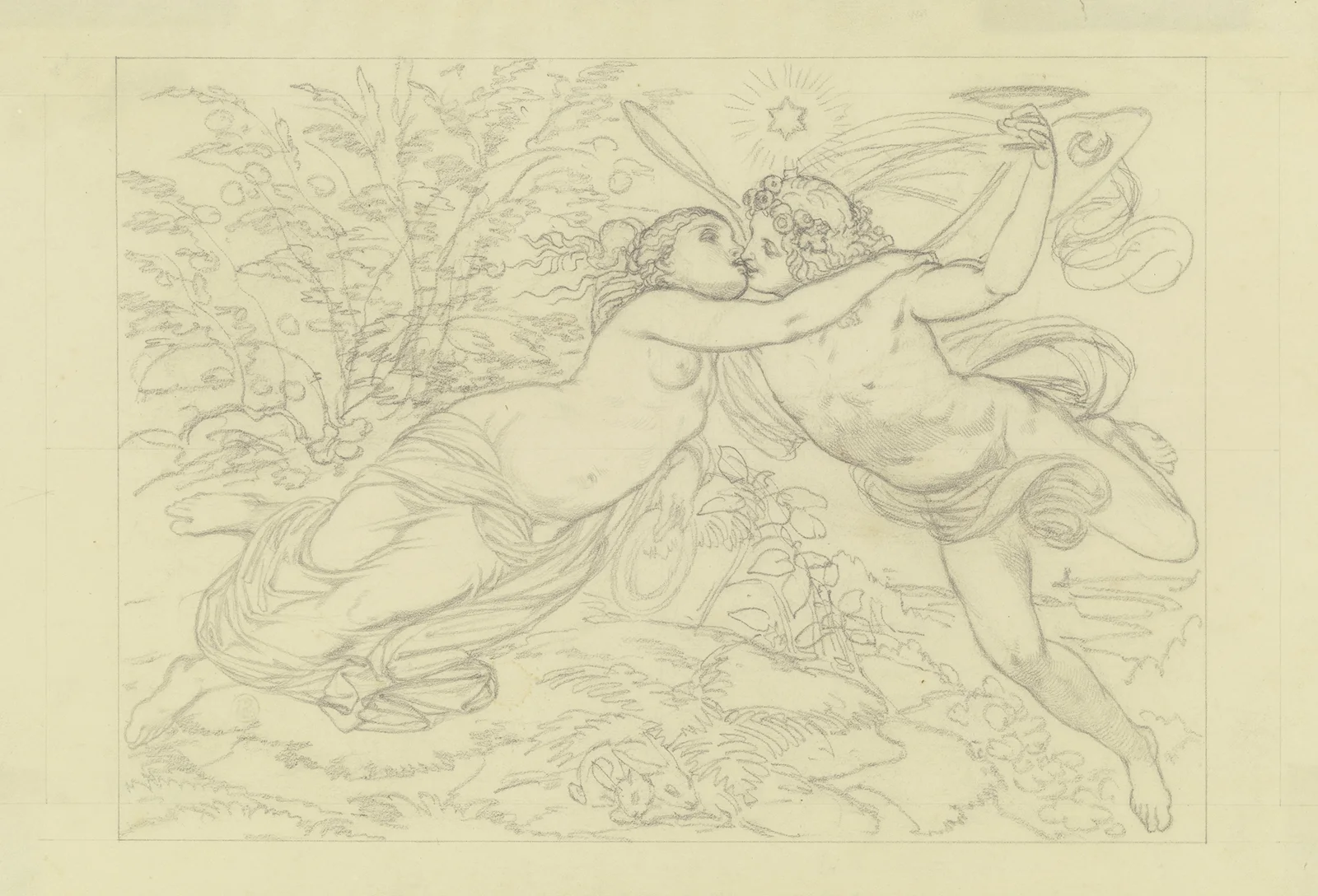 Cupid and Psyche av Ferdinand Fellner