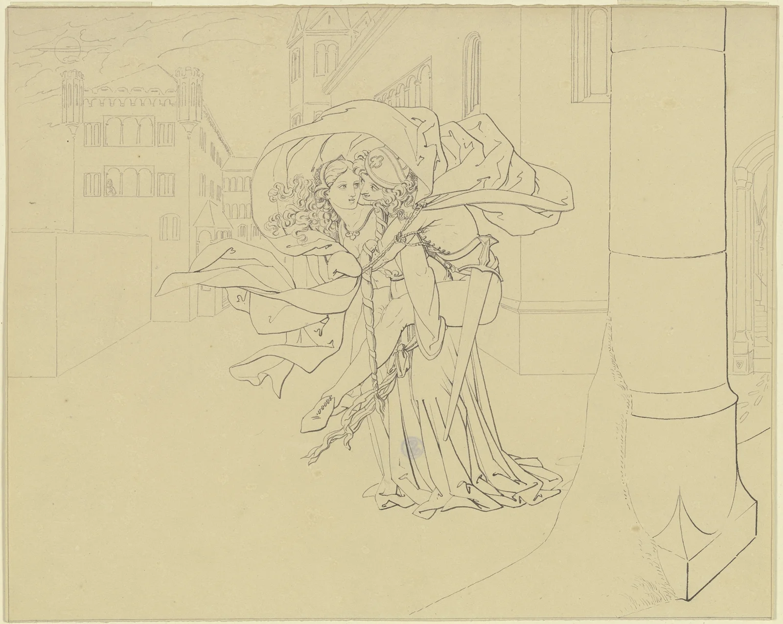 Eginhard and Emma av Ferdinand Fellner