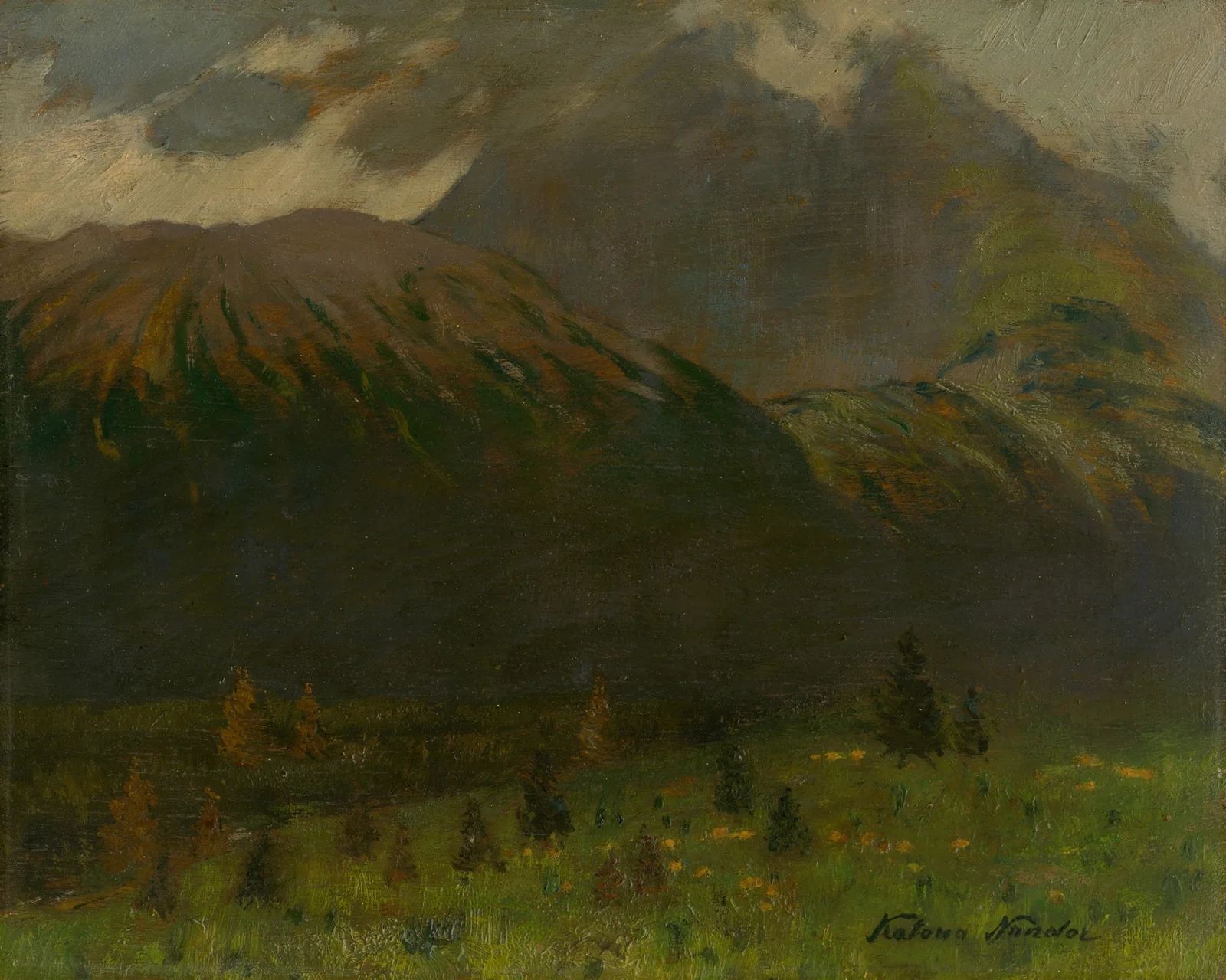 Gerlachov štít av Ferdinand Katona