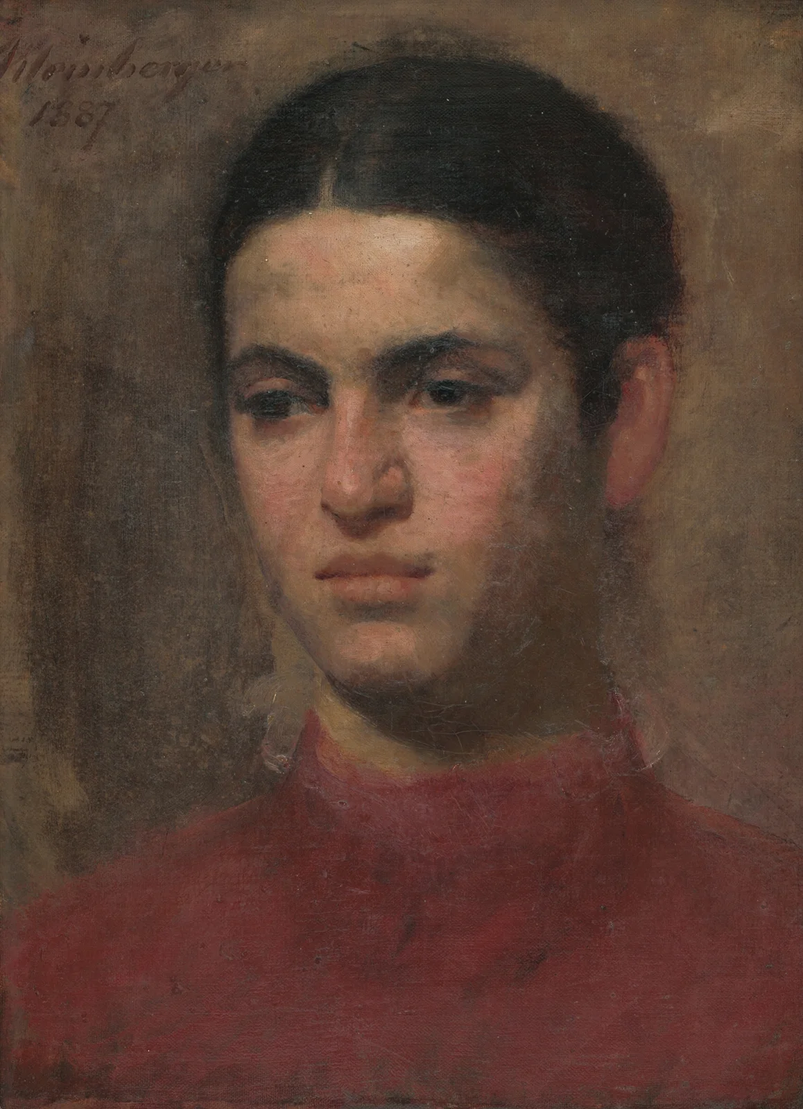 Girl’s head av Ferdinand Katona