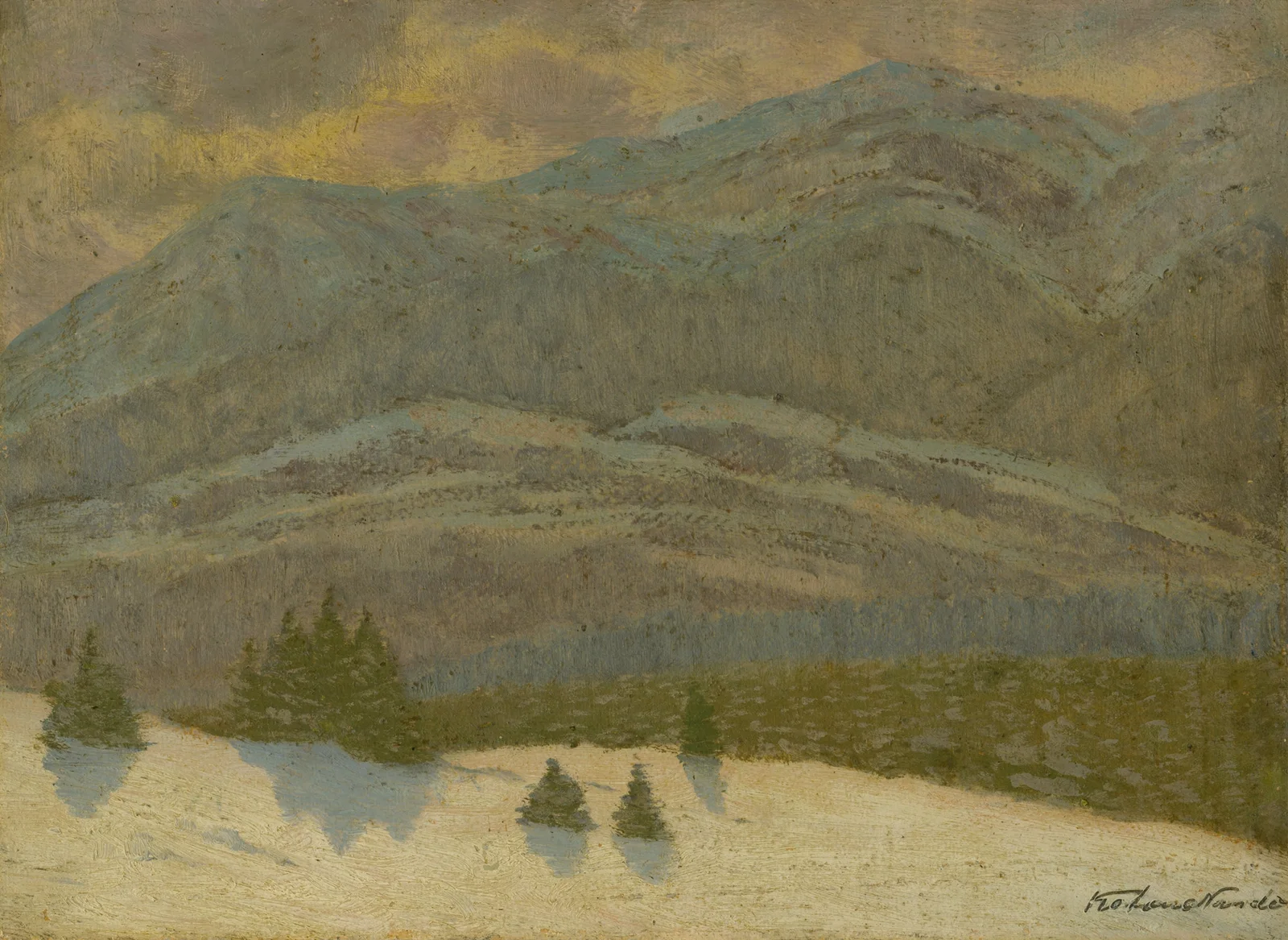 Landscape av Ferdinand Katona