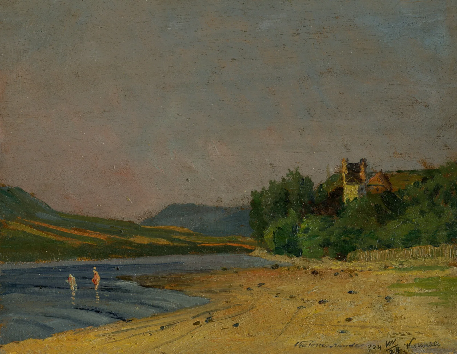 Nedecký castle av Ferdinand Katona