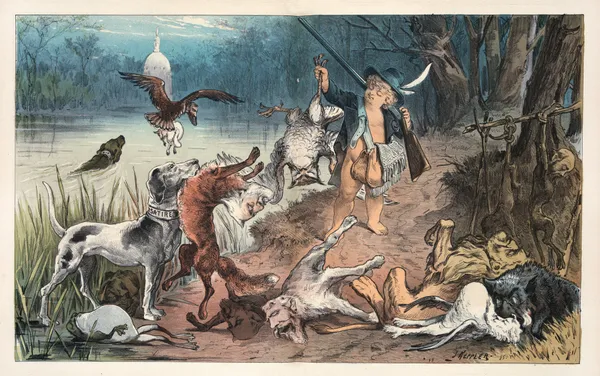 Puck’s political hunting-ground — how he has made game of the politicians av Joseph Ferdinand Keppler