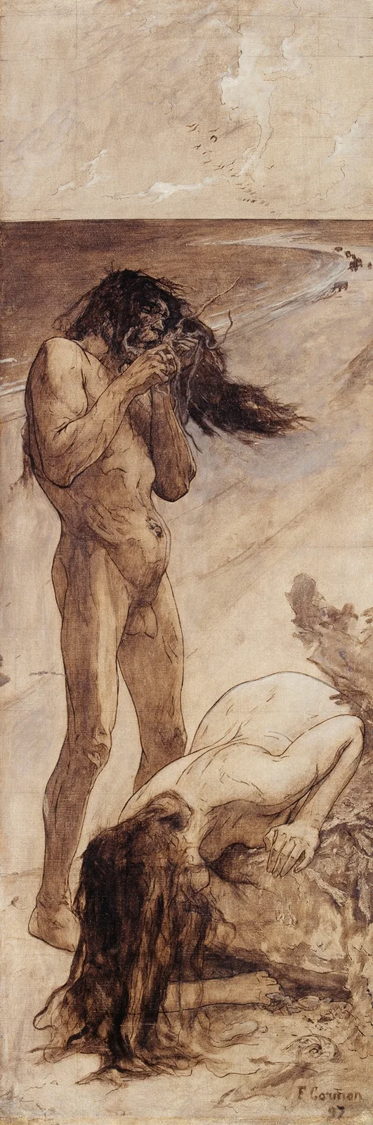 Les mangeurs de crabe av Fernand Cormon
