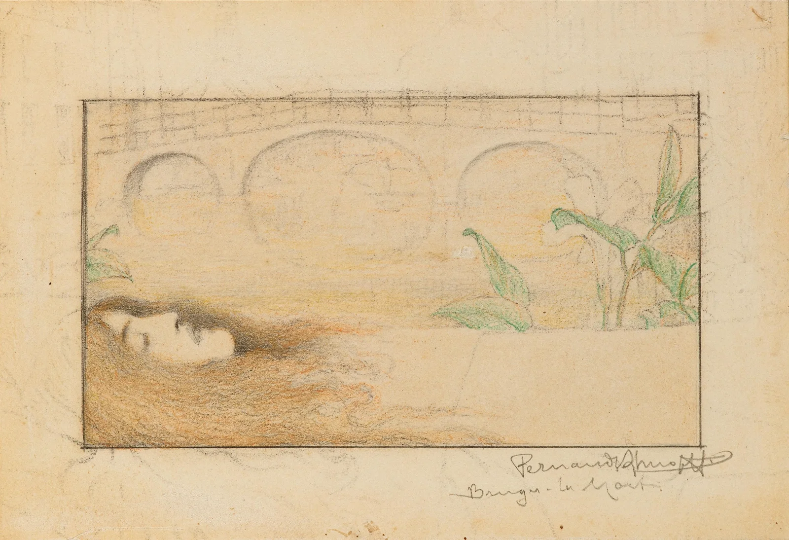 Bruges – La Morte av Fernand Khnopff
