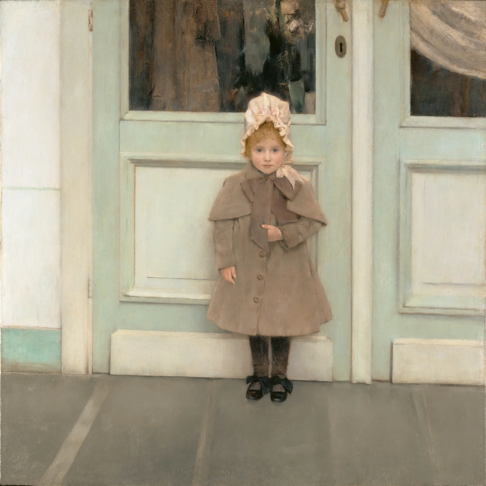 Jeanne Kéfer av Fernand Khnopff